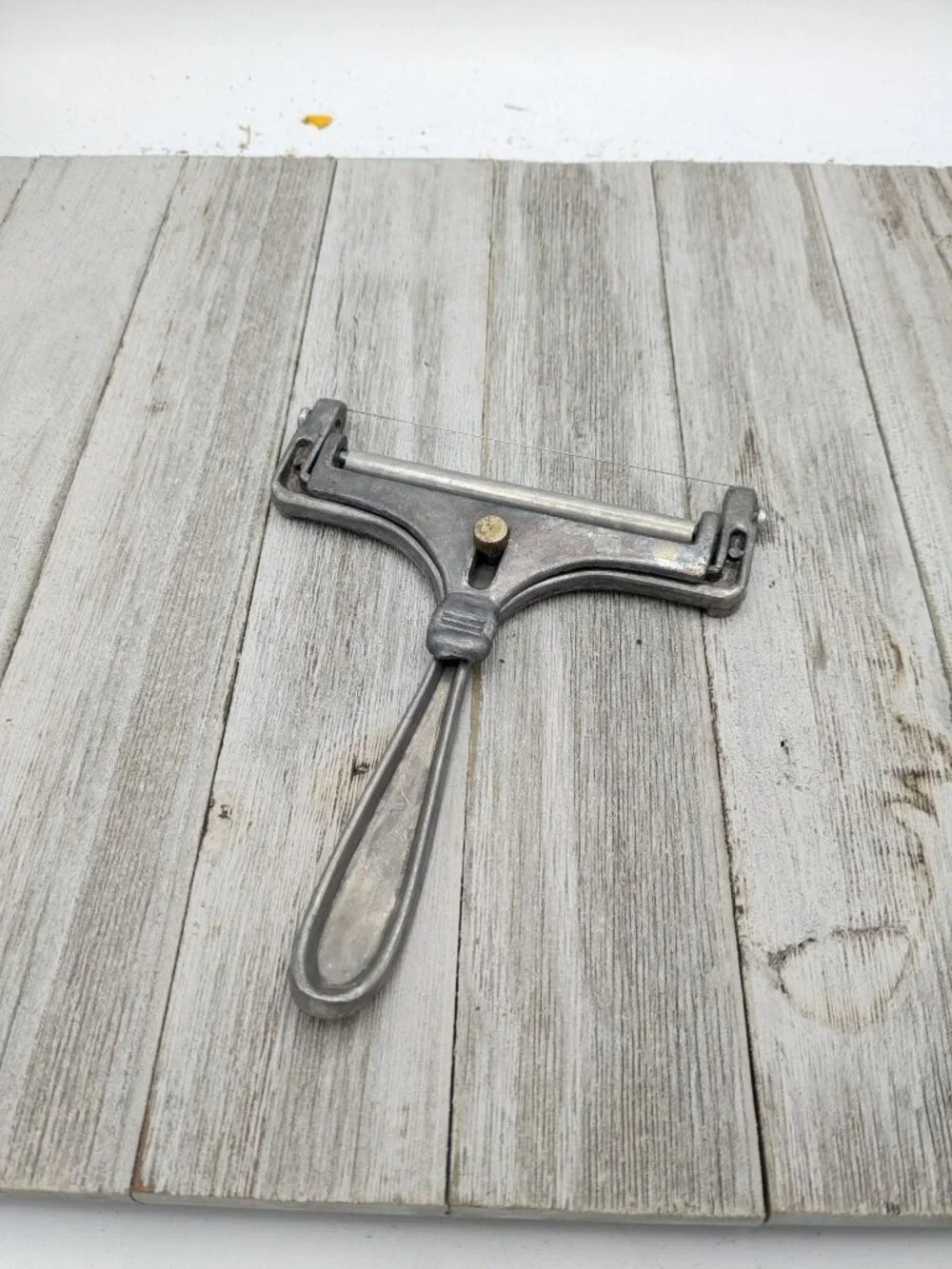 Vintage Wire Cheese Cutter Slicer  6